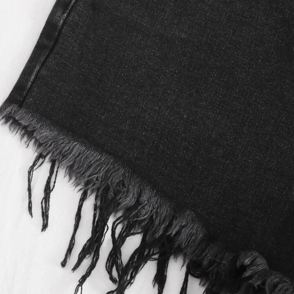 Raw hem shorts - Picture 4 of 4